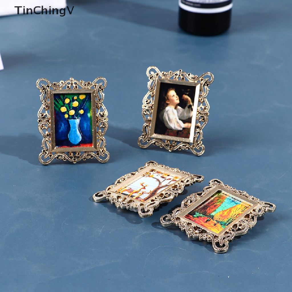 Khung Ảnh Treo Tường Trang Trí Nhà Búp Bê Tỉ Lệ 1: 12