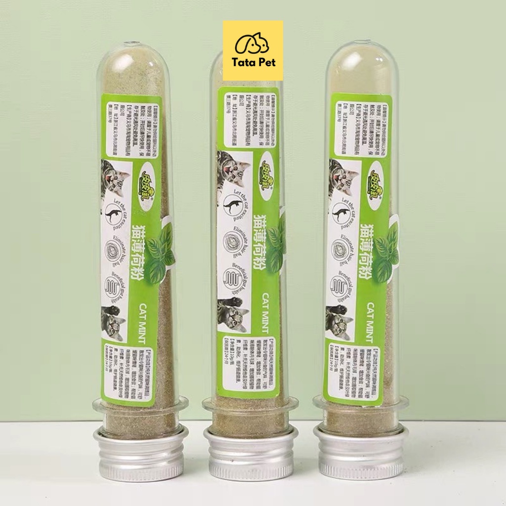 CANIP CỎ MÈO KHÔ - BẠC HÀ CHO MÈO - CATNIP ỐNG TATAPET