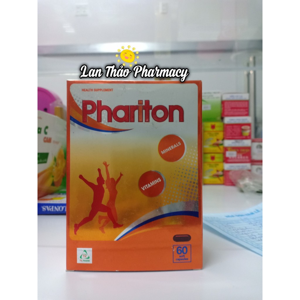 PHARITON TVP - Bổ sung Vitamin, Khoáng chất thiết yếu cho cơ thể