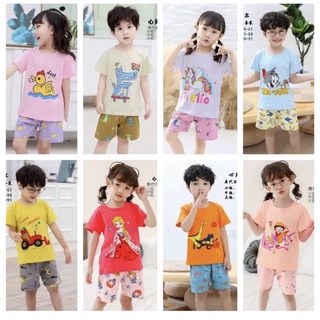 Combo 3 bộ xuất hàn, bộ xuất Hàn cho bé, bộ xuất Hàn cộc tay cho bé, bộ hè chất cotton hàng xuất Hàn loại 1 Size 8-25 ký