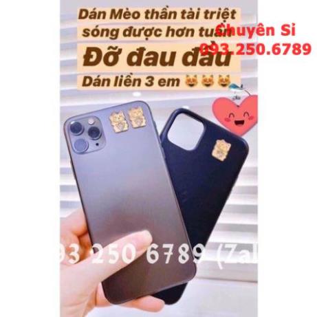 [HÀNG NHẬT] Chip Ngăn Bức Xạ Điện Từ HiToKi Nhật Bản( Mèo Thần Tài) Chính Hãng