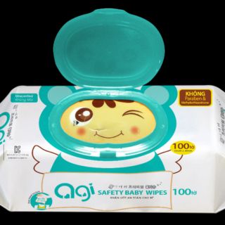Khăn giấy uot agi không huong tốt cho bé