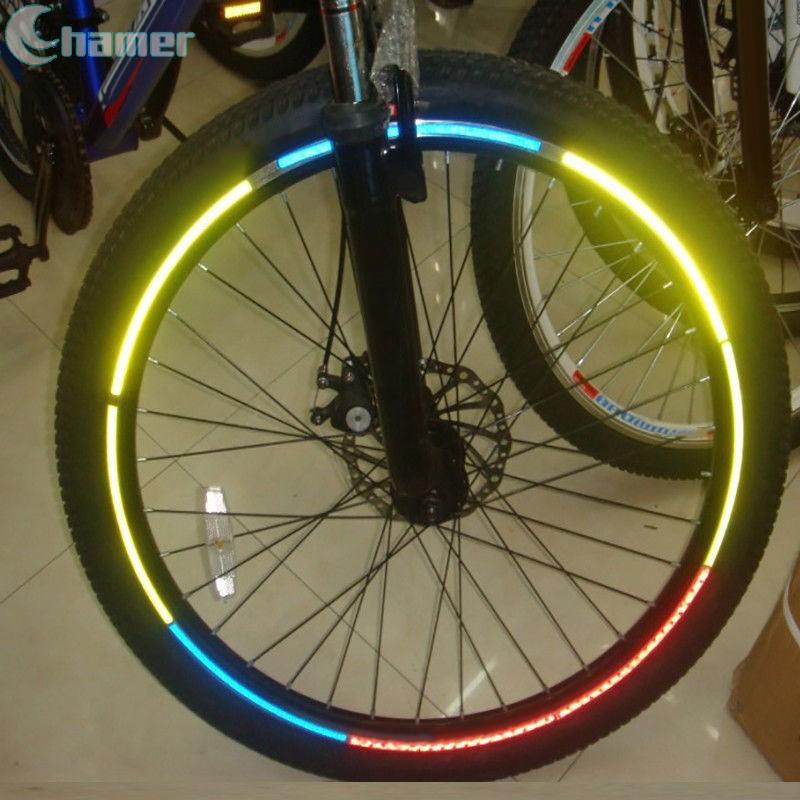 Cuộn dải phản quang dán vành bánh xe/ khung viền xe 5m tiện lợi dành cho xe hơi/ xe máy/ xe đạp