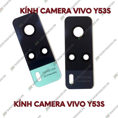 Kính camera vivo y31s 2021 kèm keo dán