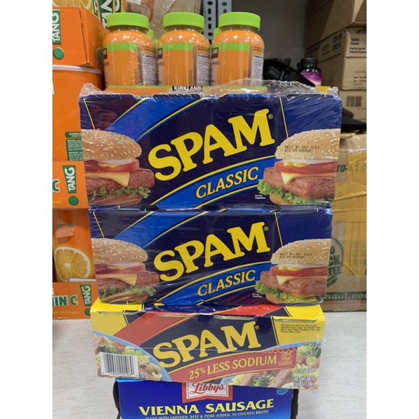 Lốc 8 Hộp Thịt Đóng Hộp Spam Classic 1.36kg