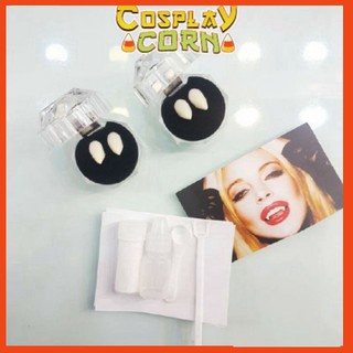 Răng nanh giả hóa trang cosplay và keo gắn nanh nhái hóa trang nanh ma cà rồng người sói