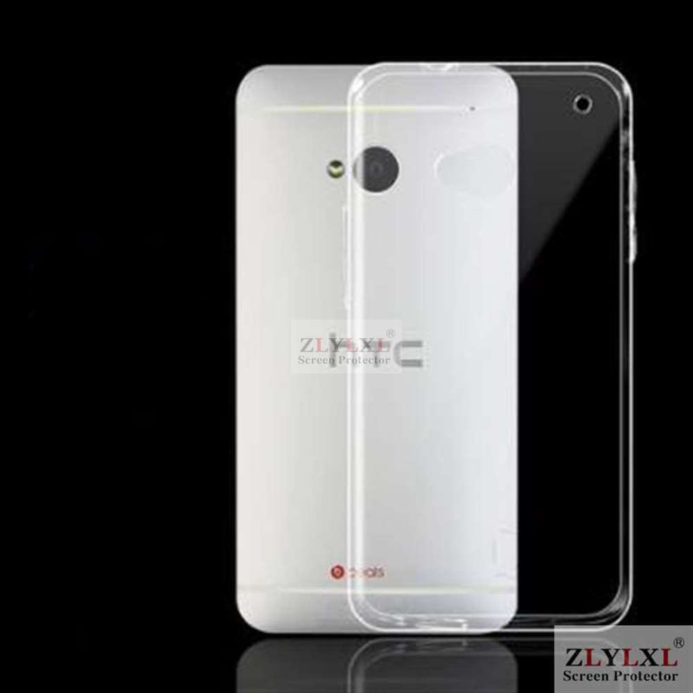 Ốp lưng silicon trong suốt cho HTC one m7