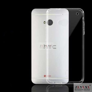 Ốp lưng TPU trong suốt cho điện thoại HTC one m7