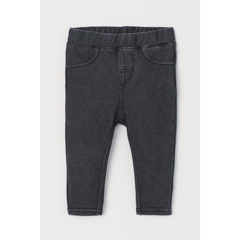 Quần bò legging đen bé gái HM Auth