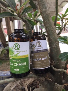 combo tinh dầu tràm- sả chanh