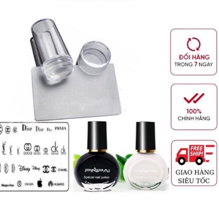 Con dấu in móng tay nail silicon