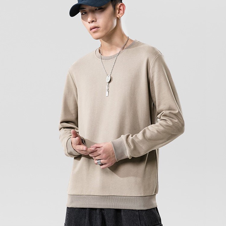 Áo nỉ nam nữ chất da cá form rộng basic nhiều màu, áo thun nam nữ dài tay form rộng A68 Eric Fashion