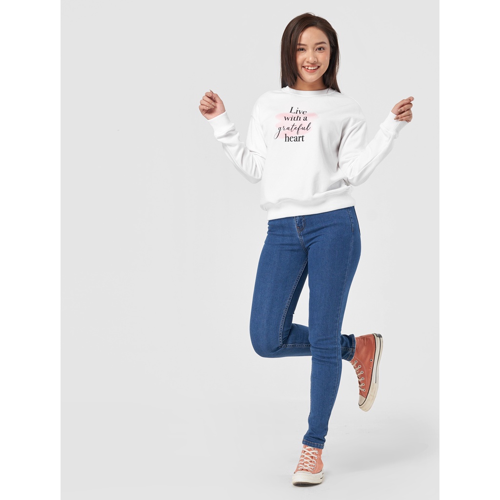 Áo nỉ nữ CANIFA cotton USA họa tiết thời trang - 6TW20W002 | BigBuy360 - bigbuy360.vn