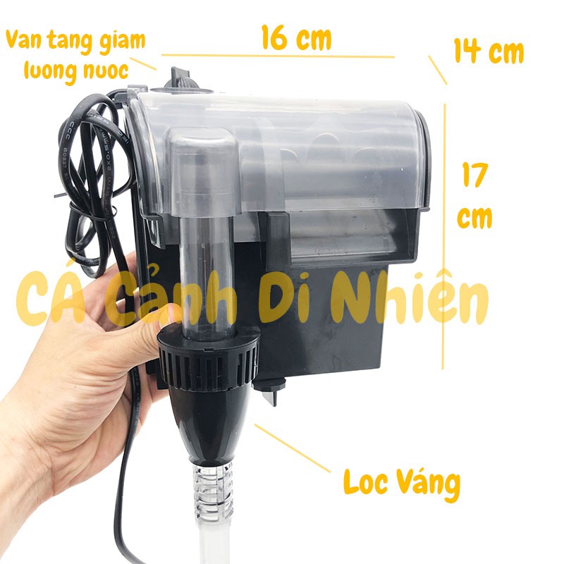 Máy lọc nước hồ cá dạng thác nước SoBo 607H WP-607H