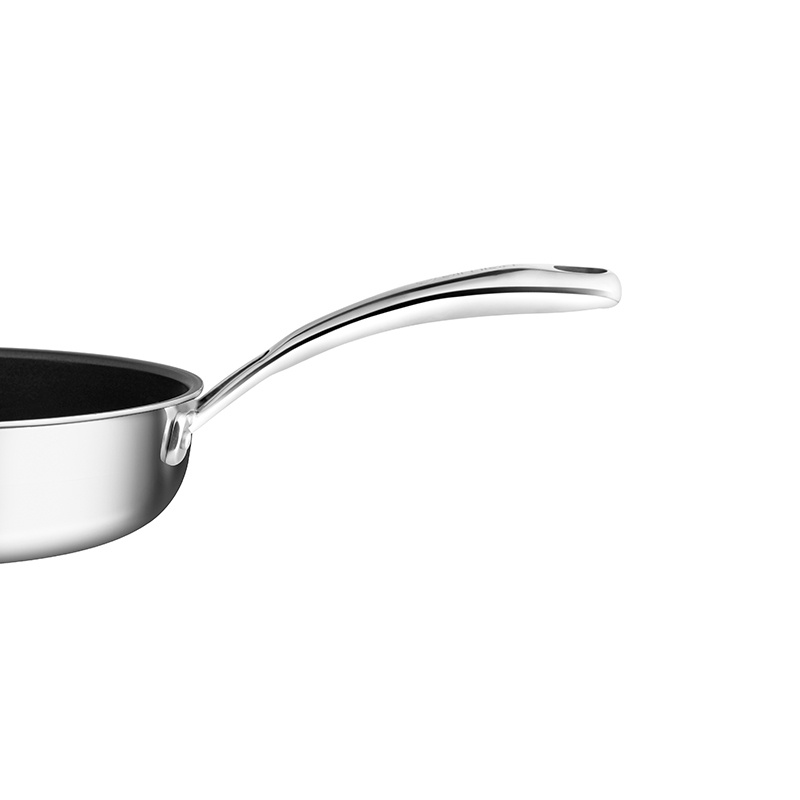 Chảo Inox cao cấp 2 lớp đáy liền Tri-Max - Bảo Hành Chính Hãng