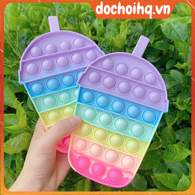 Pop It đồ chơi giải trí an toàn giúp giảm căng thẳng cho người lớn, trẻ em dochoihq