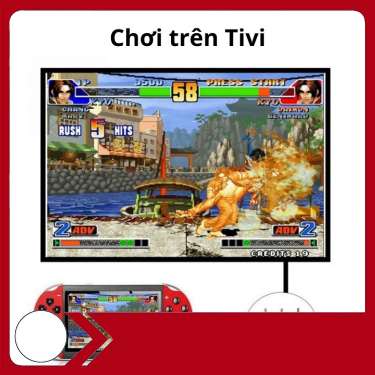 SALE SẬP SÀN Máy chơi game cầm tay X7 màn hình 4.3 inch 8gb - 9000 game , chơi game , xem phim , nghe nhạc , đọc sách -b