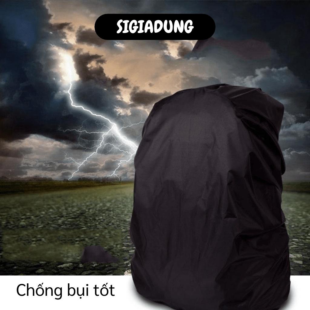 [SGD] Túi Bọc Balo - Áo Trùm Balo Đi Mưa Chống Thấm Nước Siêu Bền, Size 45-50L 4610