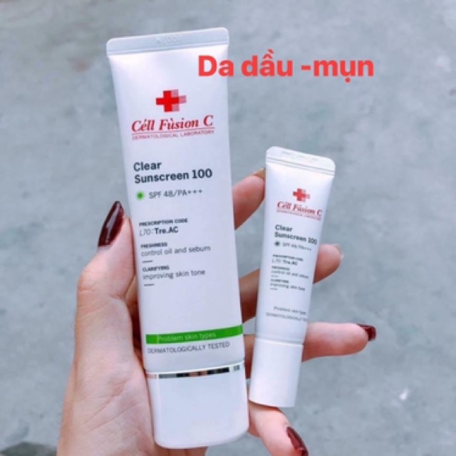 Kem Chống Nắng Cell Fushion C SPF 50+++