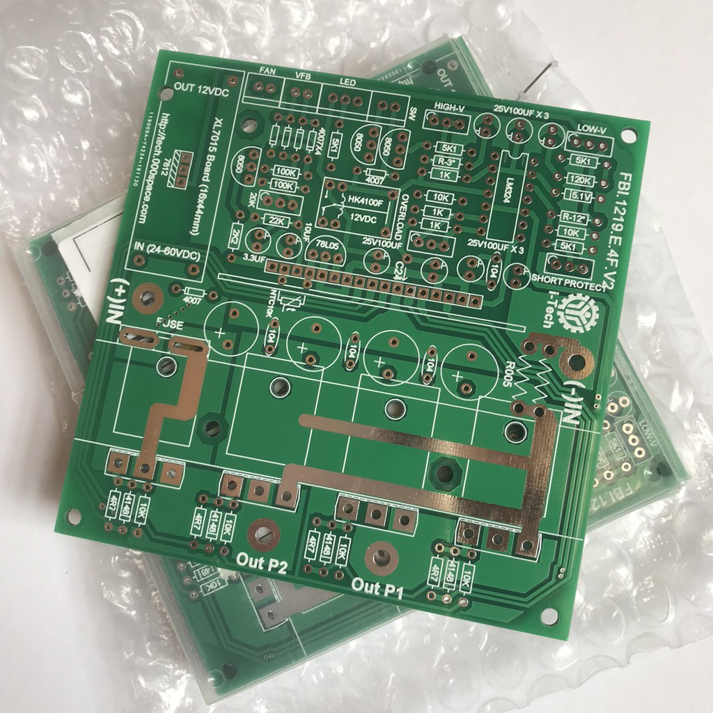 DIY bo mạch kích điện DC - AC sóng sin chuẩn