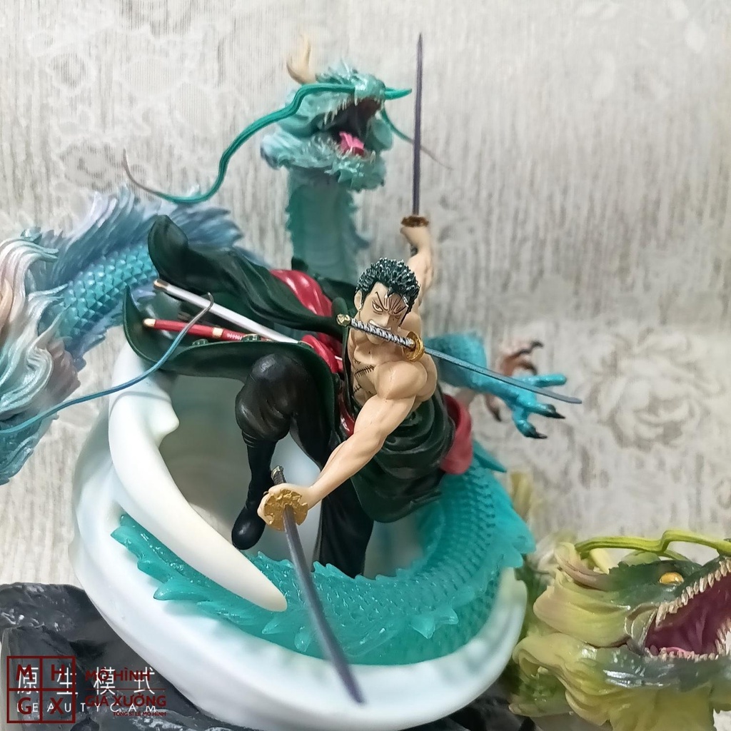 Mô hình One Piece Zoro Tam Long wano cao 26cm , trạng thái chiến đấu , figure mô hình one piece  giá xưởng