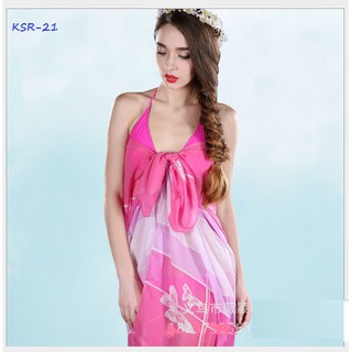 Khăn đi biển - khăn choàng đi biển- khăn sarong thời trang KSR-