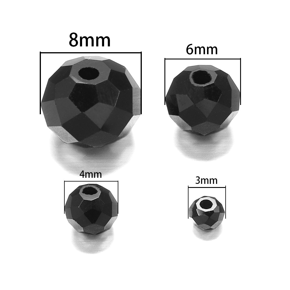 Set 70-165 hạt pha lê St.kunkka làm trang sức thủ công 3/ 4/ 6/ 8mm
