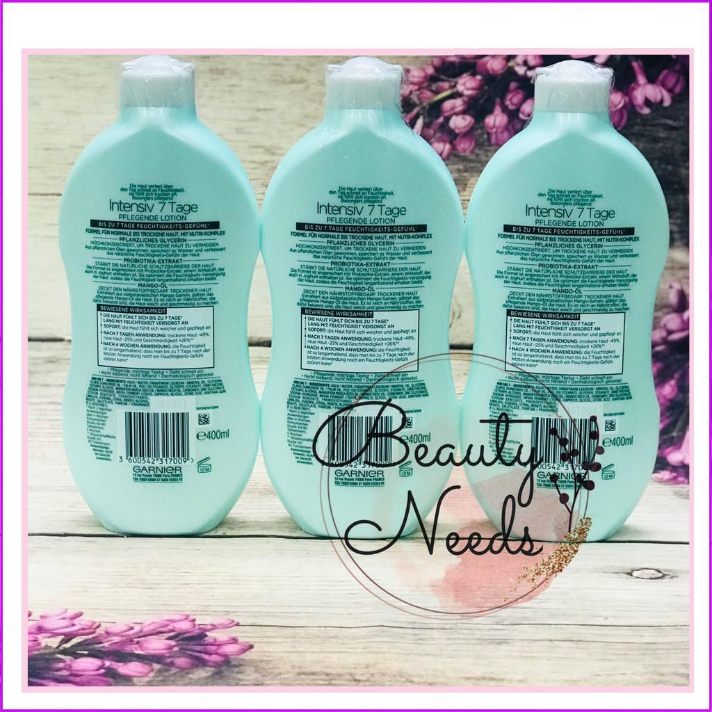  Sữa dưỡng thể 7 ngày lô hội Ganier 400 ml hàng nội địa Đức | BigBuy360 - bigbuy360.vn