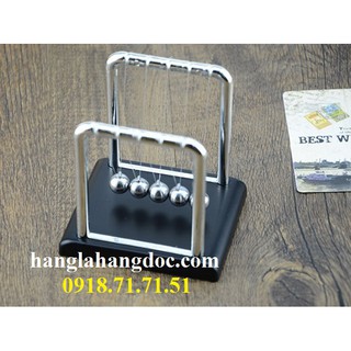 Vật trang trí độc đáo con lắc Newton siêu nhỏ version 1 (9x7.5x9cm)