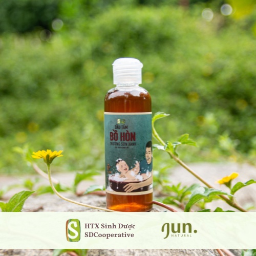 Dầu tắm Bồ hòn - Trường Sơn Xanh 100ml