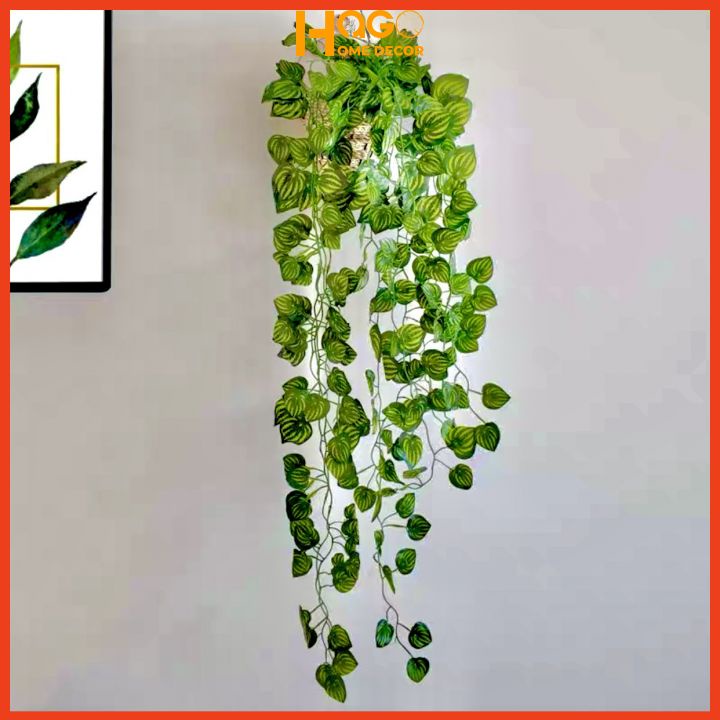 Giỏ Hoa Treo Tường Kết Sẵn Hoa Cỏ Trang Trí Nhà Cửa, Cửa Hàng, Lớp Học, Văn Phòng