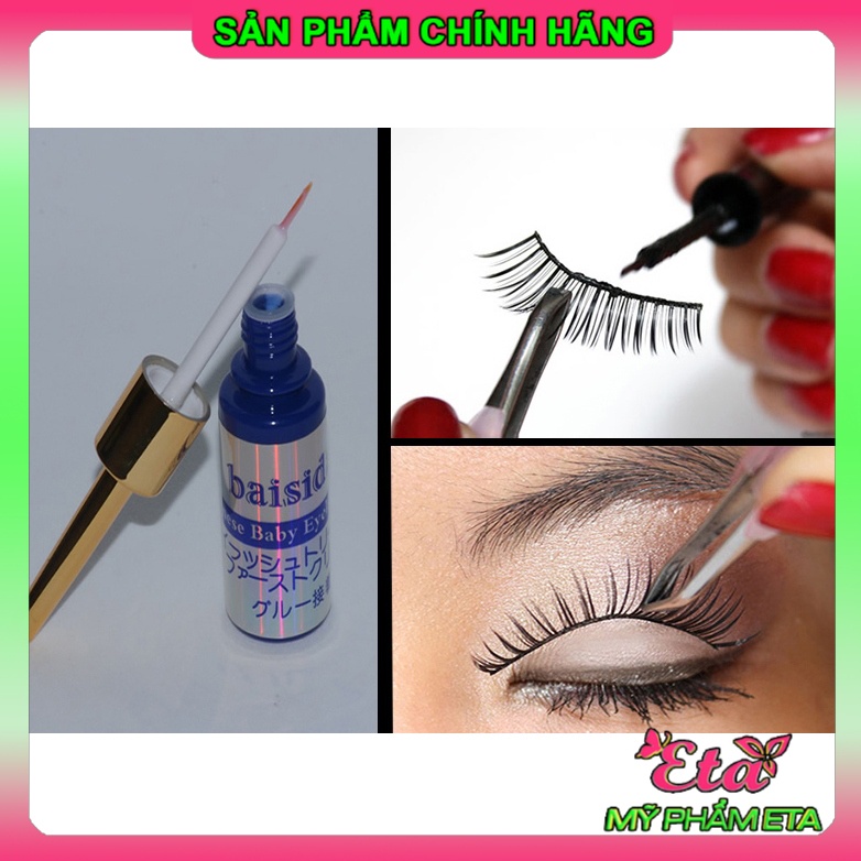 Keo dán mi BAISIDAI NHẬT siêu chắc, siêu an toàn 15ml