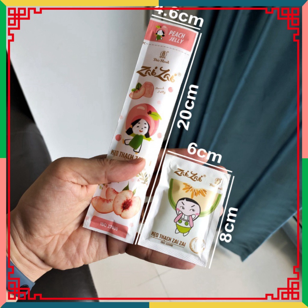 Thạch Zai Zai tiết hạnh Thanh Dài Gói 700G