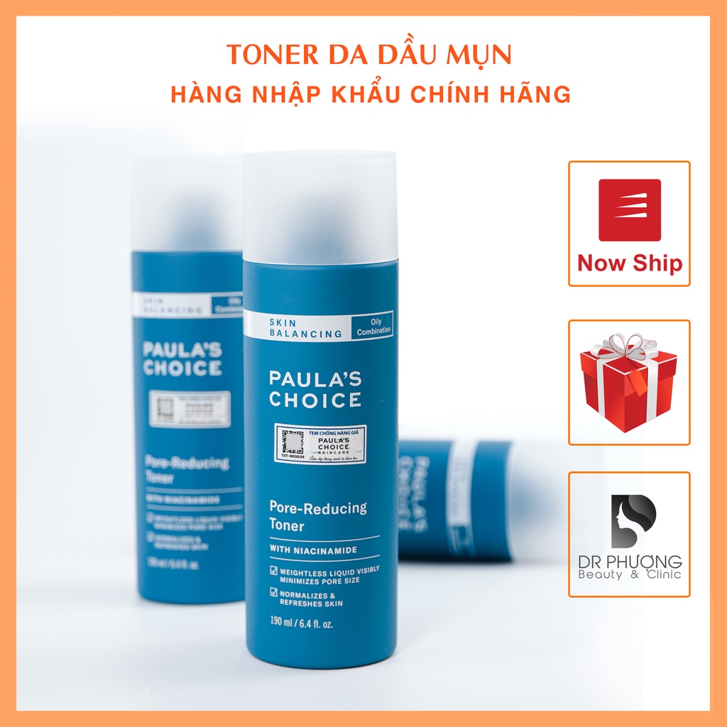 [CHÍNH HÃNG] Toner cho da dầu mun Paula's Choice SKIN BALANCING PORE-REDUCING