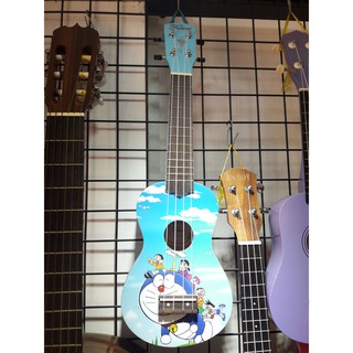Đàn ukulele họa tiết Doremon hình thật