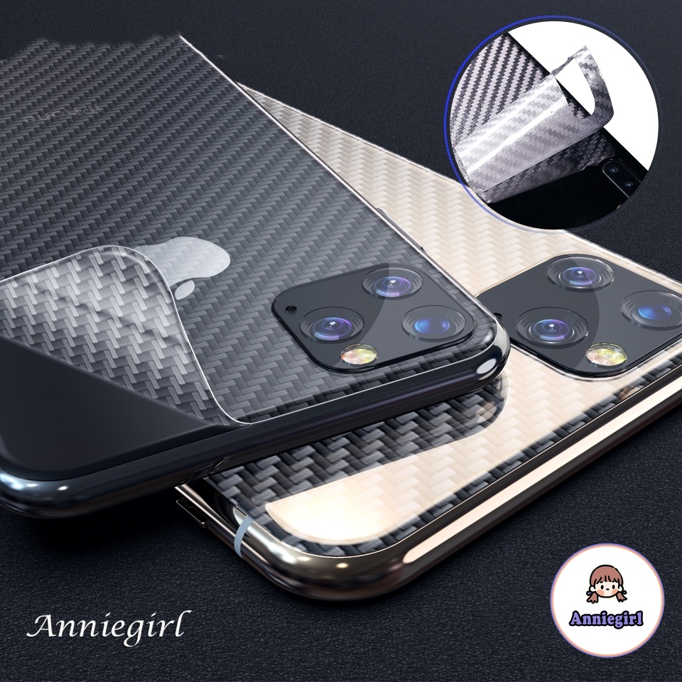 Miếng dán sợi carbon bảo vệ mặt sau điện thoại Iphone 11 Pro Max