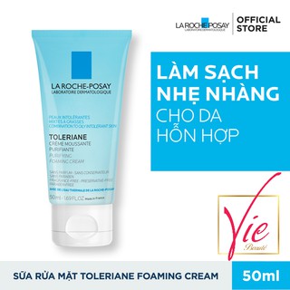 Sữa Rửa Mặt Tạo Bọt Dành Cho Da Nhạy Cảm La Roche-Posay Toleriane Foaming Cream 125ml