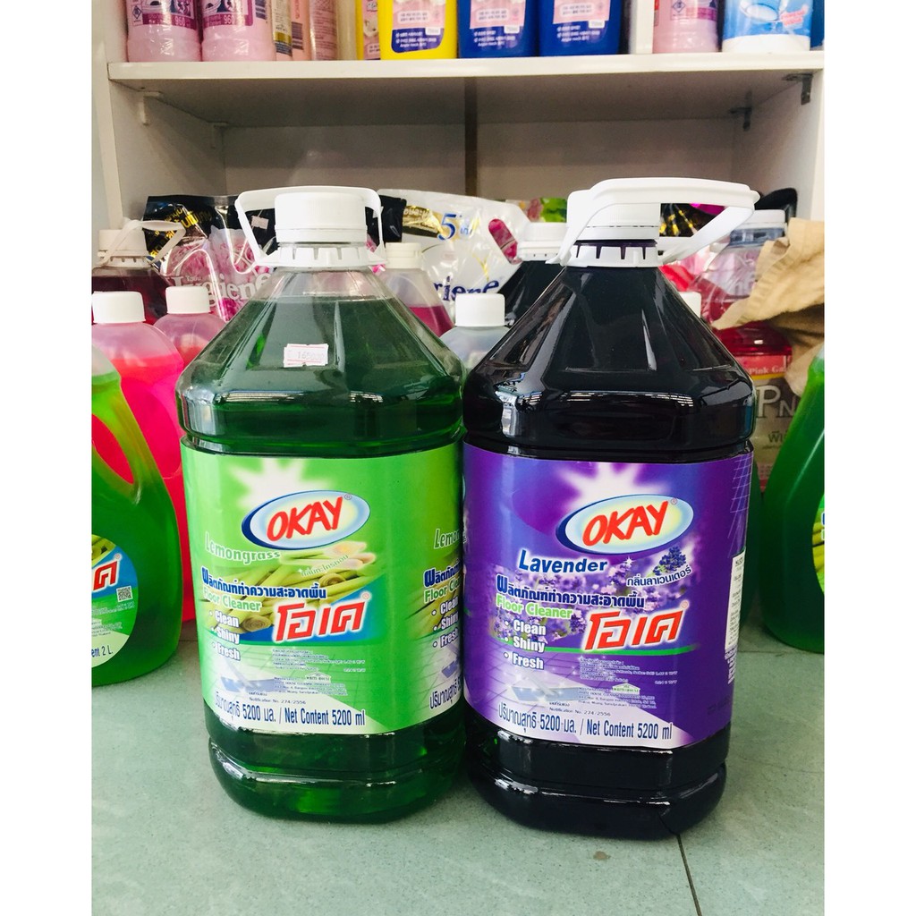Nước lau sàn Okay Thái Lan 5,2L