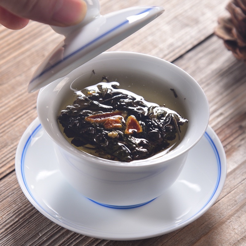 Bạch Trà Mẫu Đơn Phối Quýt 2019