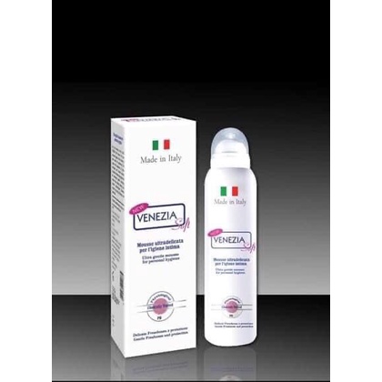 Viên phụ khoa ý Ginox - Hộp 10 viên + Dung Dịch vệ sinh phụ nữ VENEZIA dạng bọt 150ml [ NHẬP KHẨU ITALY ]