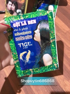 Combo 10 gói dầu gội đen tóc