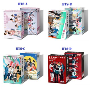 Lomo card BTS hộp 30 ảnh