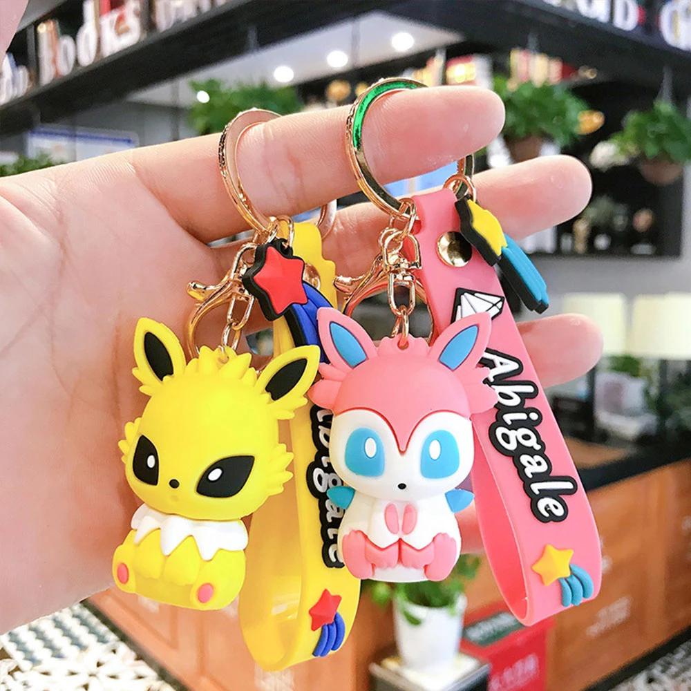 Móc Khóa Hình Pikachu Dễ Thương