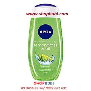 Sữa tắm NIVEA Đức hương chanh tươi mát 250ml