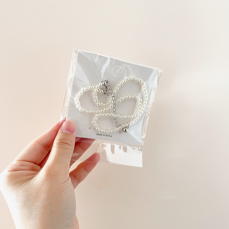 Vòng cổ choker ngắn bằng hợp kim đính ngọc trai giả thời trang sang trọng cho nữ