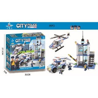 Lắp ráp Ghép Hình ĐỘI ĐẶC NHIỆM SWAT CITY 395PCS SP626