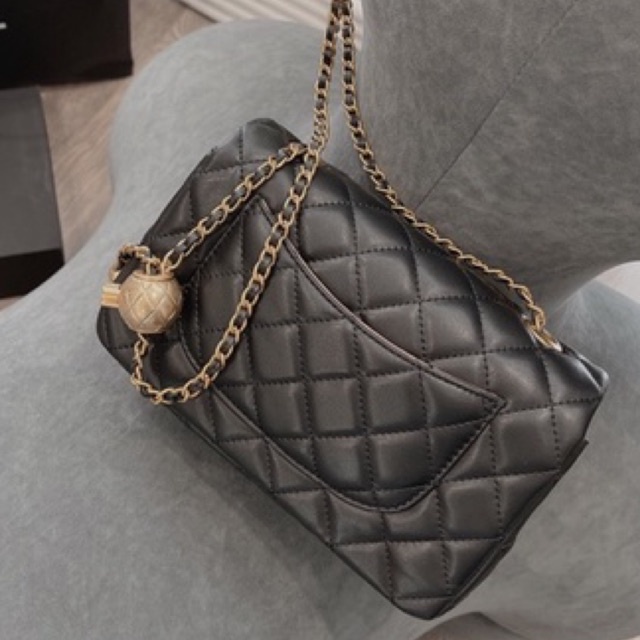 Túi Xách Đeo Chéo Đeo Vai QUẢNG CHÂU CAO CẤP Chanel Mini Quả Cầu Sup.per