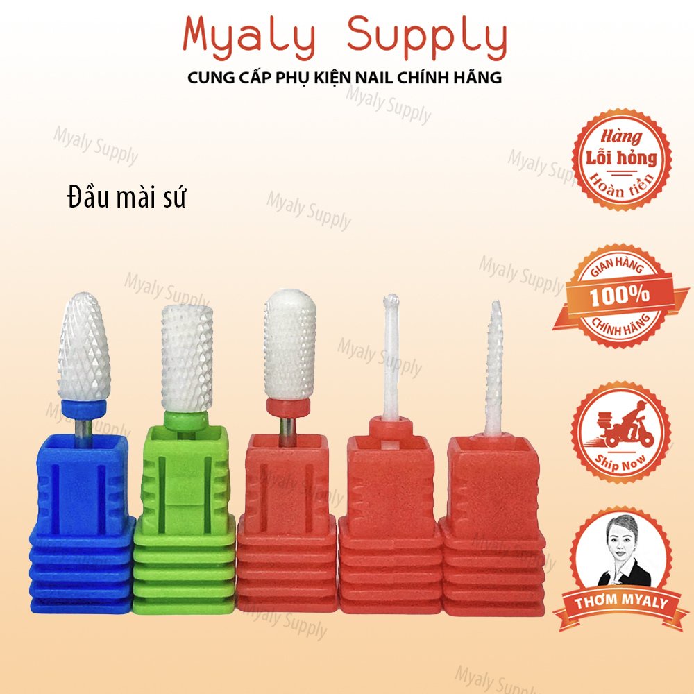 Đầu Mài Móng Sứ Đầu Mài Nail Sứ