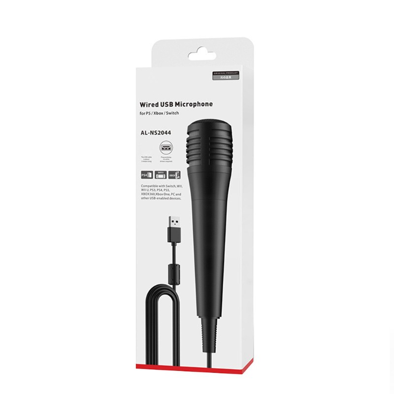 Bộ Micro Có Dây Usb Chuyên Dụng Cho Switch Wii Ps4 - Xbox Pc