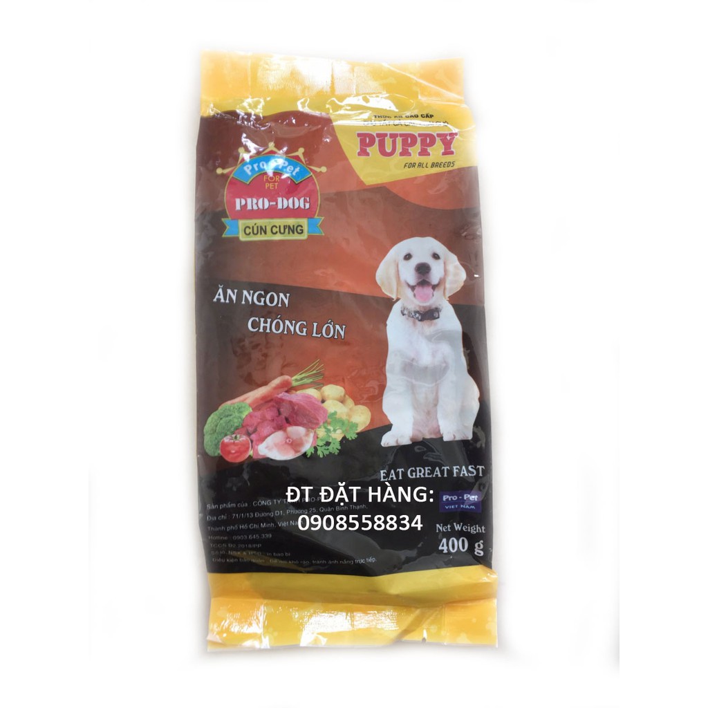 Combo 5,2kg Pro Dog Puppy Thức ăn cho cún con sản xuất theo công nghệ Mỹ